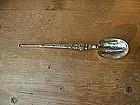 English Silver Coronation Spoon; Edward VII