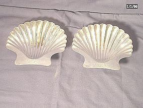 Black, Starr & Gorham Sterling Shell Dishes