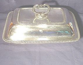 George III Sterling Silver Entree Dish; 1811