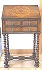 William and Mary Style Marquetry Bureau or Desk