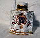 Samson Armorial Porcelain Tea Caddy