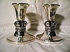 Jensen USA Sterling Candlesticks by Alphonse LaPaglia;