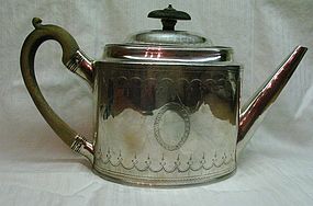 Georgian Silver Teapot Peter and Ann Bateman