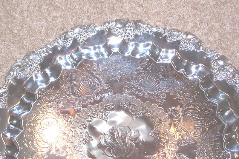 Large Sterling Tray by E.G. Webster