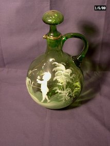 Mary Gregory Pitcher or Ewer