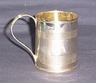 Georgian Silver Mug Robert Garrard I 1807