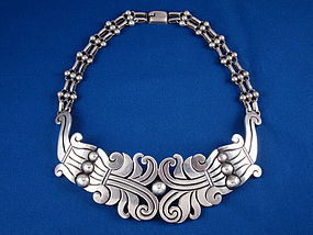 HECTOR AGUILAR NECKLACE STERLING SILVER MAGUEY