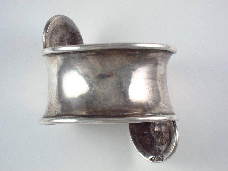 HECTOR AGUILAR BRACELET STERLING SILVER CUFF