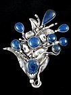 FRANK PATANIA SR. SILVER & SHATTUCKITE PIN