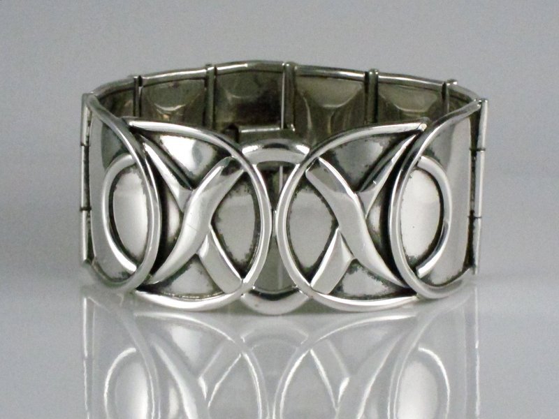 HECTOR AGUILAR BRACELET 940 STERLING SILVER 1950'S