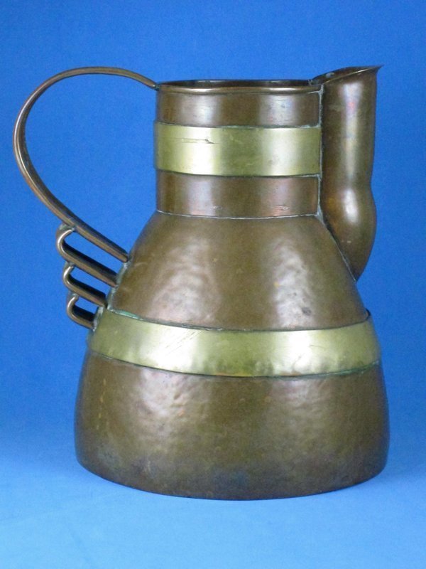 HECTOR AGUILAR VINTAGE COPPER WATER PITCHER