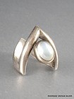 ANTONIO PINEDA MOONSTONE & 970 SILVER RING