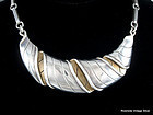 WILLIAM SPRATLING "Croissant" Silver Necklace