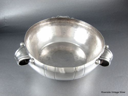 William SPRATLING Bowl Sterling Silver 3 Loop Handles