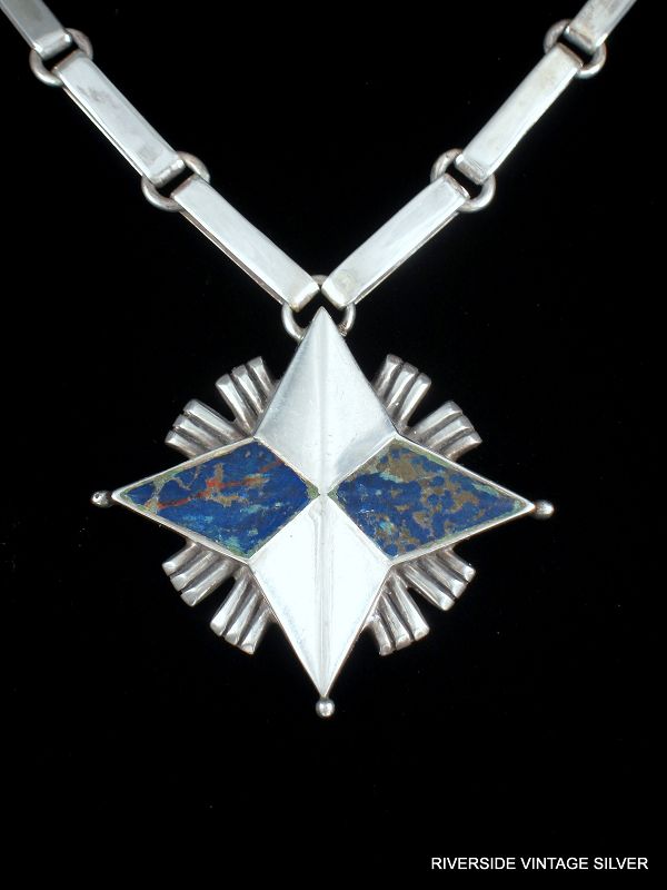William SPRATLING North Star Sterling Silver Necklace