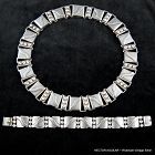 Hector Aguilar Necklace & Bracelet 940 Sterling Silver