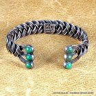 Hector Aguilar 940 Sterling Silver Braided Bracelet c. 1955-62