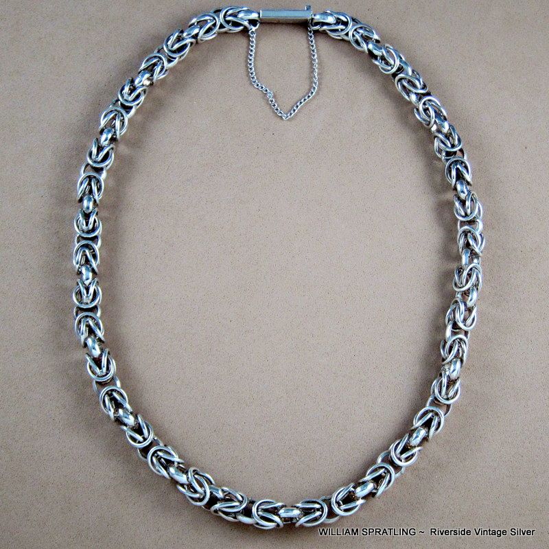 William Spratling Sterling Silver Necklace c. 1950's