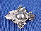 Early William Spratling Sterling Silver Pin