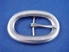 Vintage WILLIAM SPRATLING Sterling Silver Belt Buckle