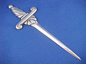 Vintage HECTOR AGUILAR Sterling Silver Letter Opener