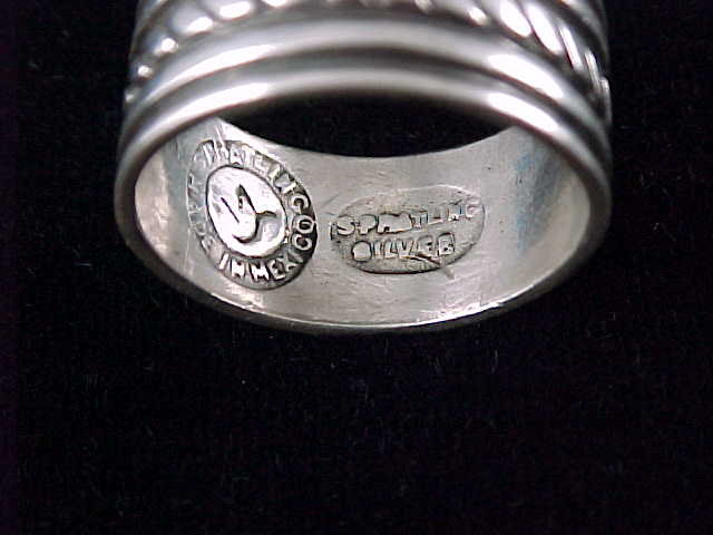 William Spratling Sterling Silver Bracelet &amp; Ring