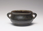 A Nice Bronze Censer of Qing Dynasty,1644-1911
