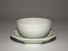 A Pure and Decent Yinqing Cup Set of Song Dynasty.