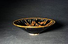 A Conical Cizhou Tea Bowl of Jin Dynasty, 12th/13th C.