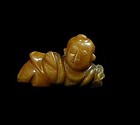 A Very Rare Carving Piece of Song Dynasty, 960-1279