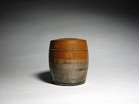 A Cizhou Covered Jar of 14th/15th Periods.