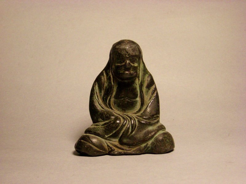 A Metal Monk Figure of 12th Century.
