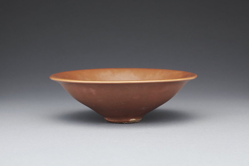 A Rare and Decent Yaozhou Persimmon Bowl of N.Song D.