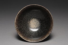 A Jianyang Black-Glazed Tea Cup from Excavation.
