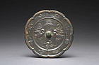 An Exquisite Bronze Mirror of Tang Dynasty