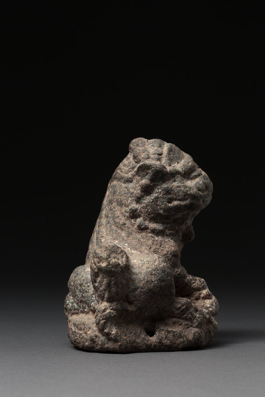 A Stone Lion Weight of Song/Yuan Periods.