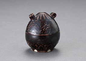 A Ding Black-Glazed Water Dropper of Song Dynasty