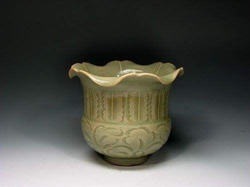A Beautiful Yazhou Floral Vase