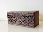 A Wood  Box in Beautiful Carved Pattern