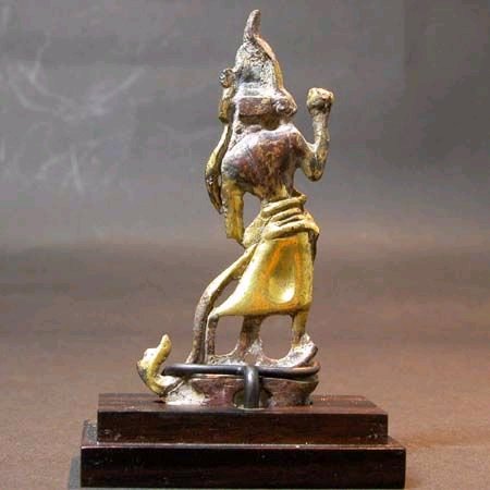 A Rare Gilt Bronze Figure of Lokapala of Tang Dynasty