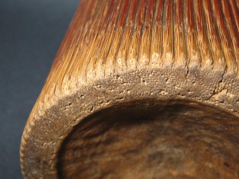 An Old Bamboo Brush Pot of 19th Century