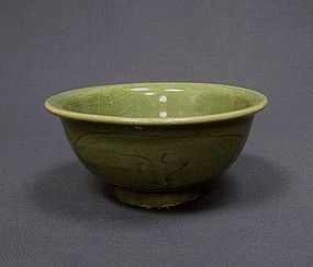 A Beautiful Longquan Bowl of Ming Dynasty