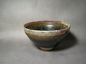 A Rare Jianyang Temmoko Bowl With Metal rim