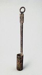 A Rare Bronze Ladle of Warring States(481BC-221BC)