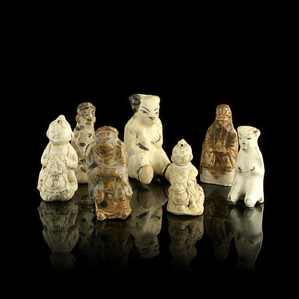 A Charming Group of Dolls of Song- Yuan Period