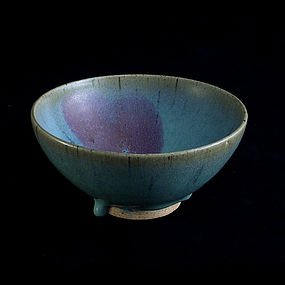 One Wonderful Jun Bowl of Jin/Yuan Period(12th Century)