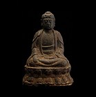 A Prestigious Iron Buddha of Ming Dynasty