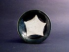 A Rare Yaozhou Black-Glazed Plate in Unique Glaze Form