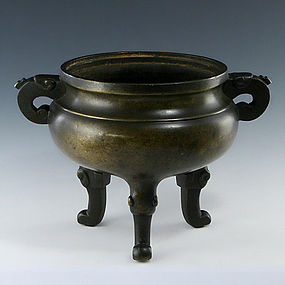 A Decent Bronze Censer of 16th/17th Century