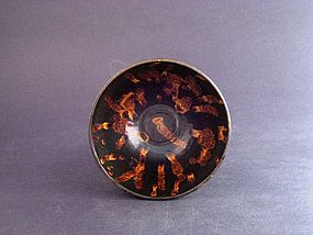 A Jizhou Bowl with Unique Tortoiseshell Glaze